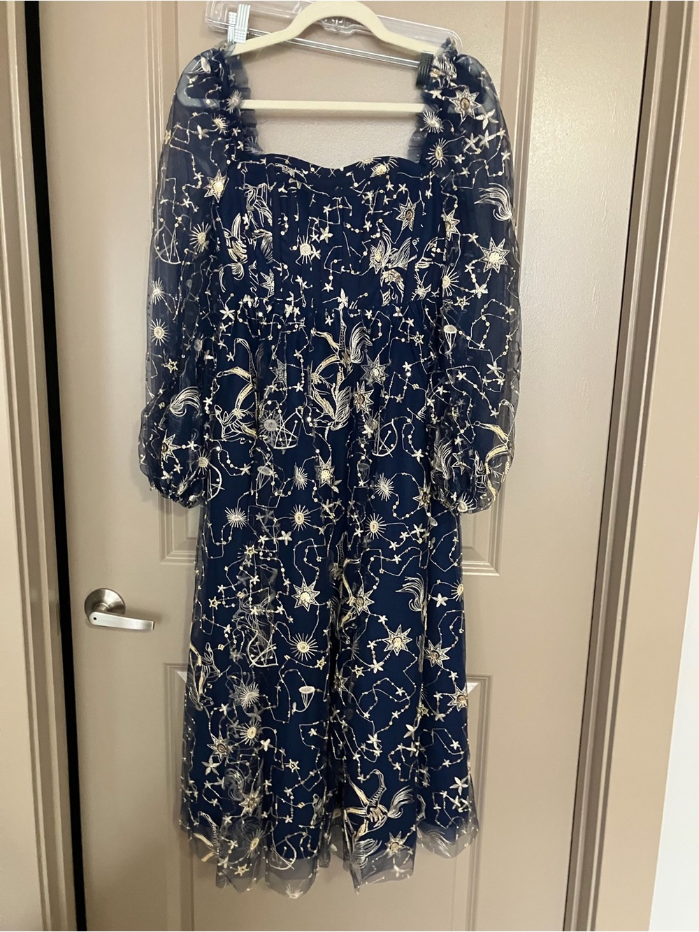 JessaKae Stella Size 0 Navy Blue Elegant Dress